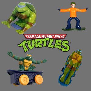 Teenage Mutant Ninja Turtles  Burger King Toy Set